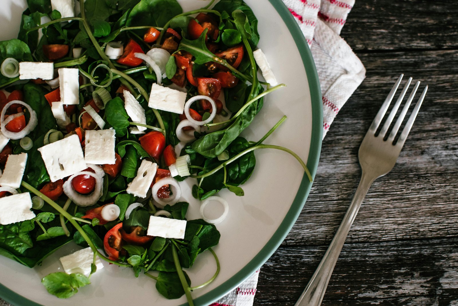 Spinach Salad Ingredients